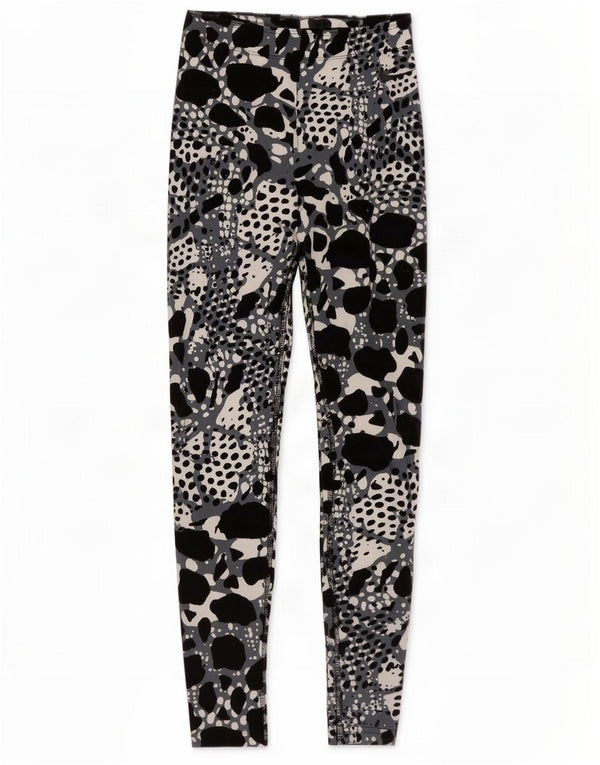 Leggings da donna Nike UK 4 XS cotone maculato multicolore