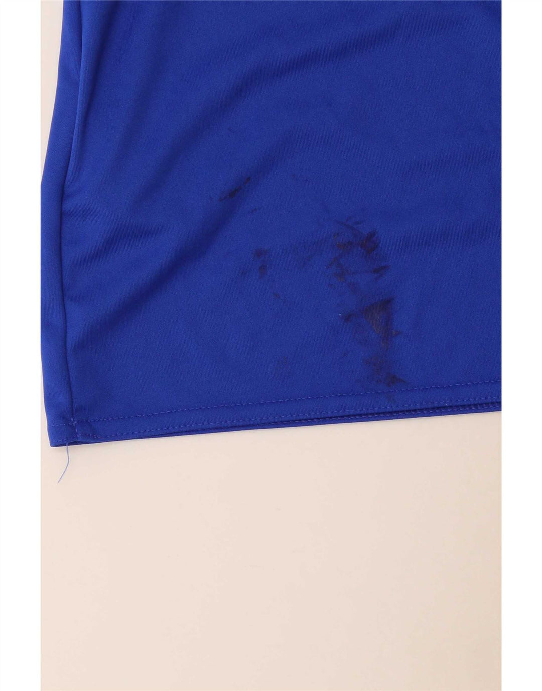 T-shirt Adidas Climalite da uomo, grande, in poliestere blu