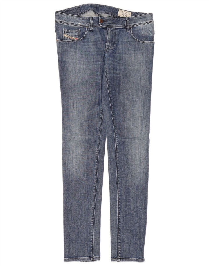 Jeans da donna Diesel Nevy Slim W30 L34 cotone blu