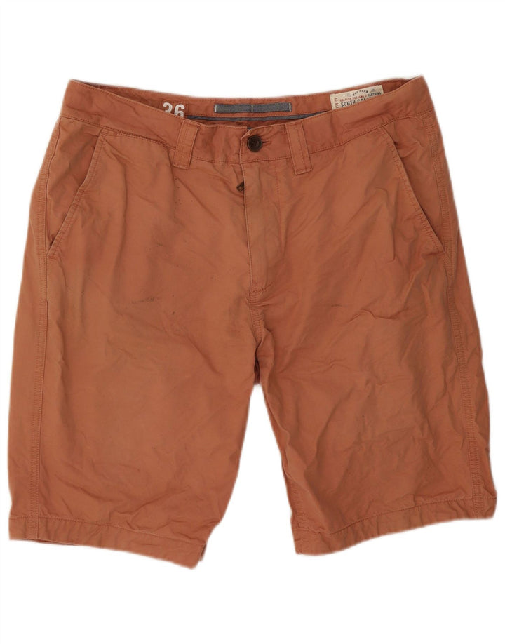 Pantaloncini chino da uomo Fat Face W36 Large in cotone arancione