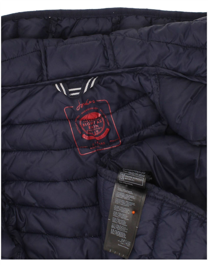 Giacca imbottita Joules per ragazzi, 4-5 anni, in poliammide color block verde