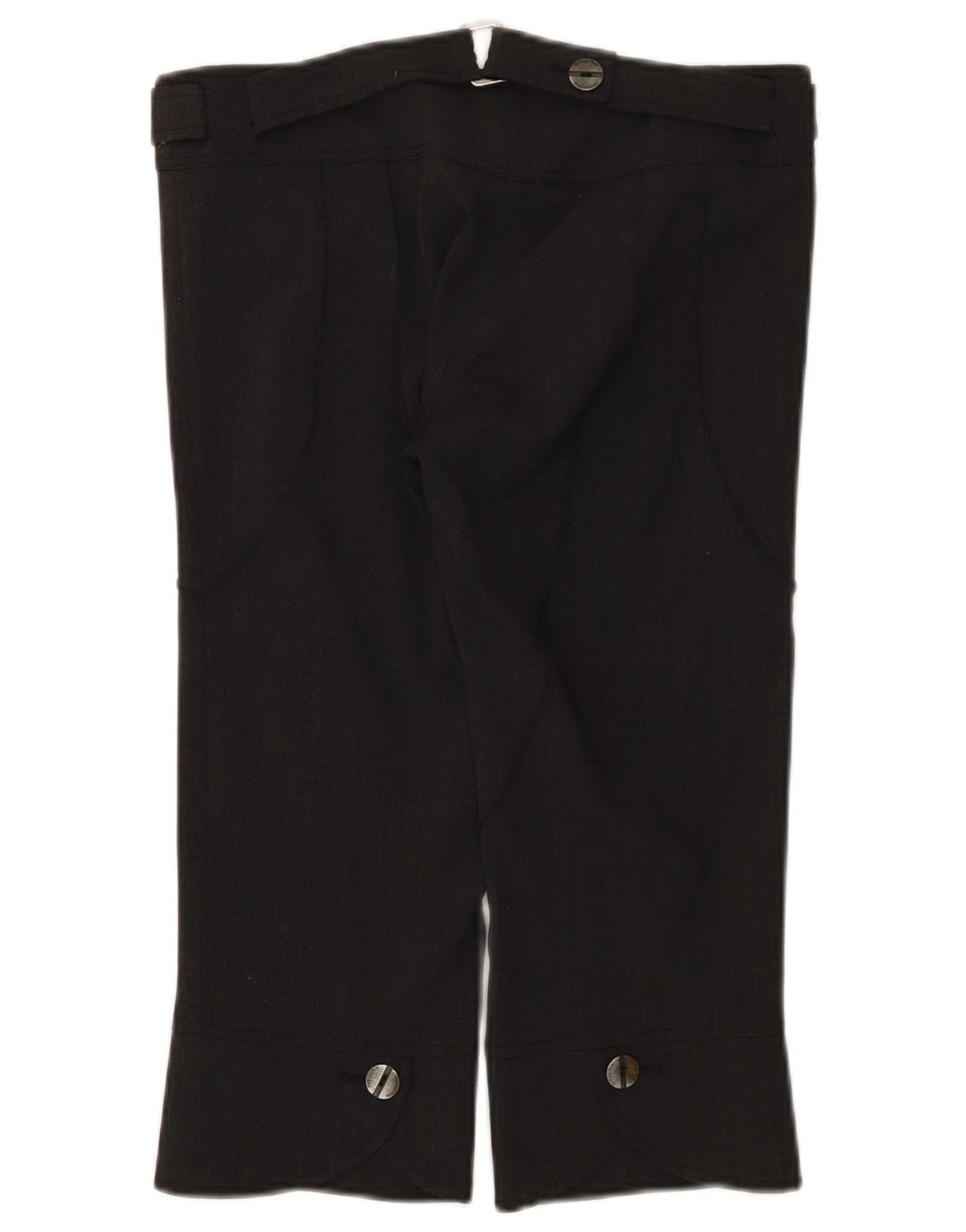 Pantaloni Capri Donna Patrizia Pepe IT 42 Medium W30 L19 Lana Grigia