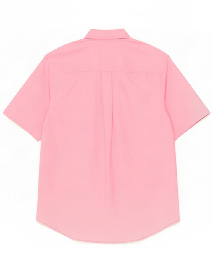 Izod Camicia a maniche corte da uomo rosa medio