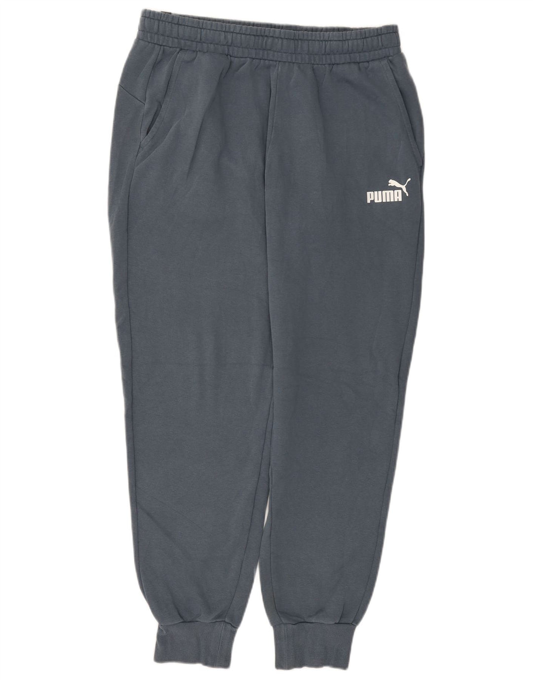 Pantaloni da tuta da uomo Puma Joggers Large Blu Navy in cotone