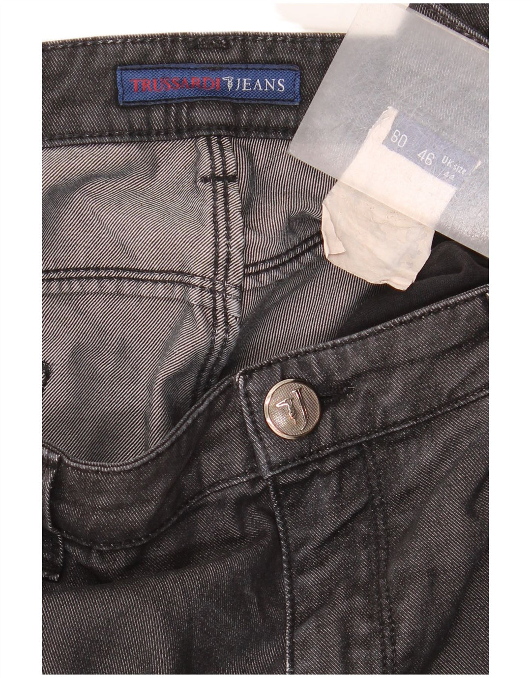 Jeans Dritti Uomo Trussardi W44 L32 Grigi