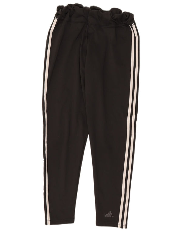 Pantaloni della tuta Adidas Climalite da donna UK 20/22 XL Poliestere nero