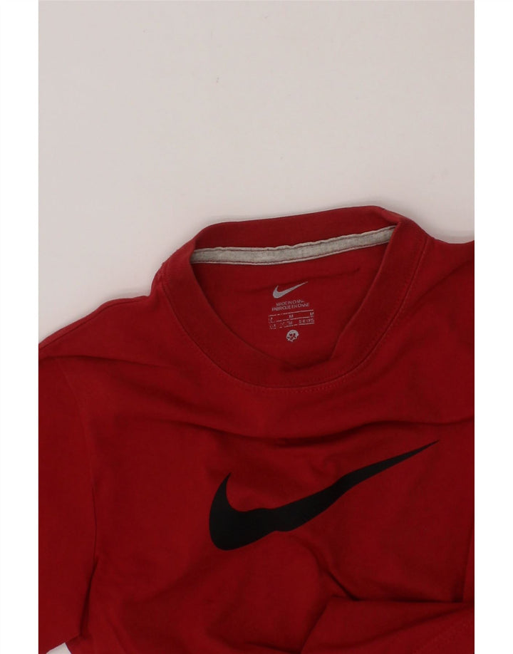 NIKE Boys Graphic T-Shirt Top 5-6 Years Medium  Red Vintage Nike and Second-Hand Nike from Messina Hembry 