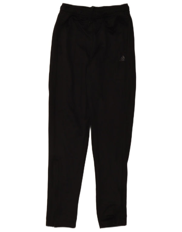 Pantaloni della tuta da ragazzo Adidas 13-14 anni in poliestere nero