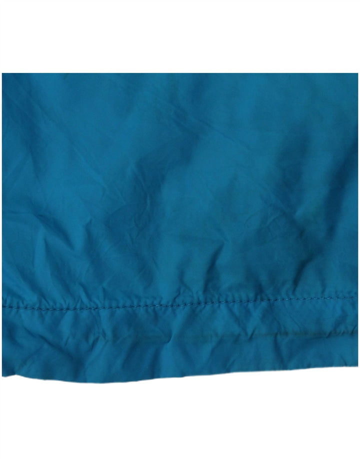 Giacca antipioggia con cappuccio da uomo Jack & Jones UK 36 piccola in nylon blu