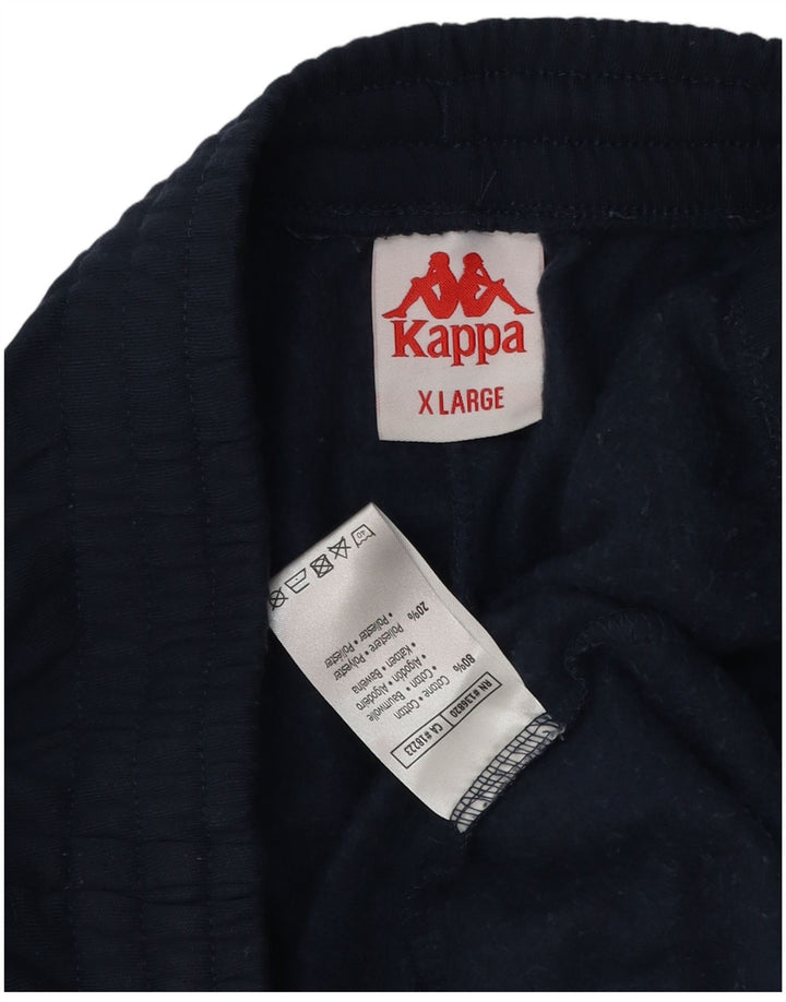 Pantaloni da tuta da uomo Kappa Joggers XL Blu Navy Cotone