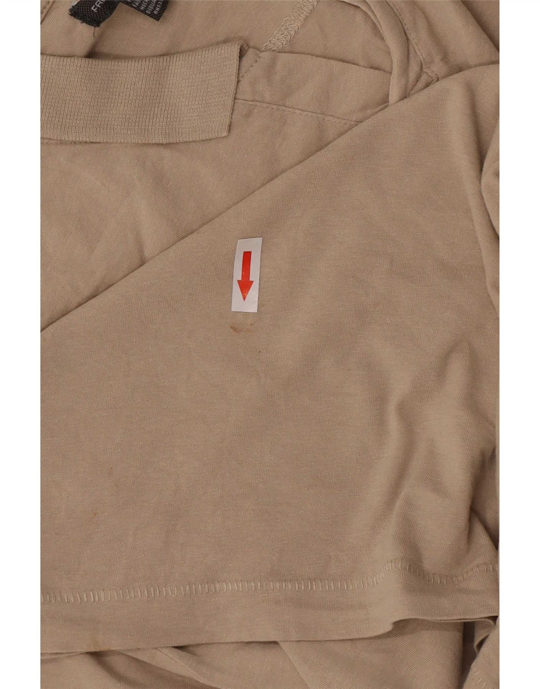 Polo da uomo French Connection XL in cotone beige