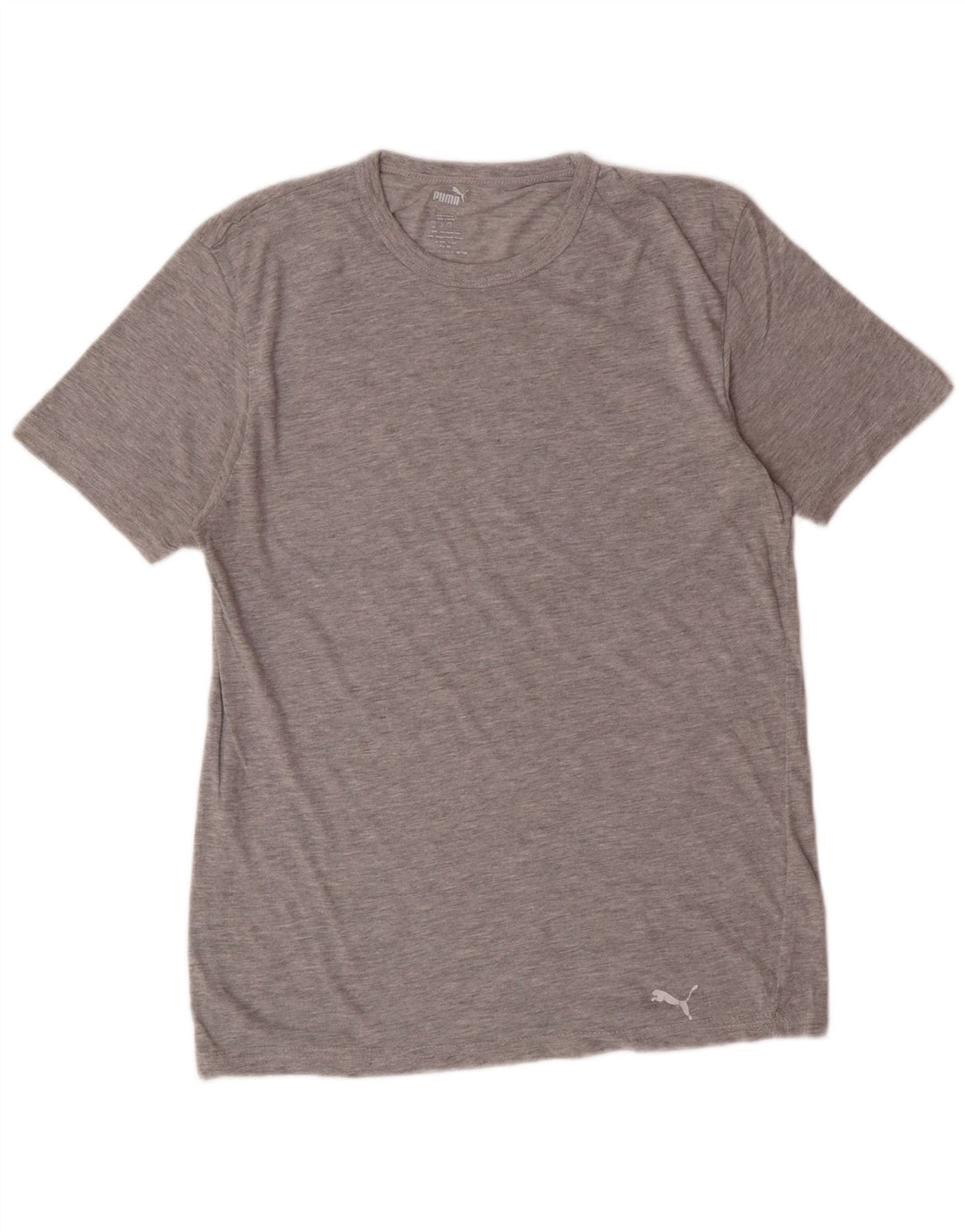 Maglietta PUMA da donna Top UK 14 Large in cotone grigio