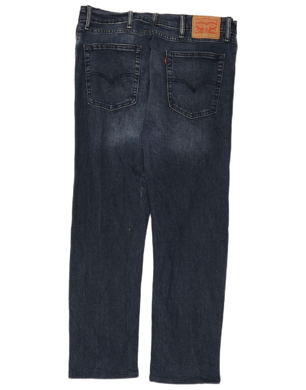 Levi's Uomo 513 Slim Jeans dritti W40 L28 Cotone Blu