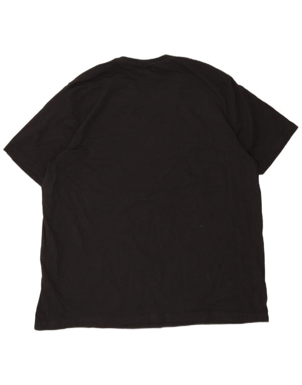 T-shirt grafica da uomo Adidas Top 2XL cotone nero