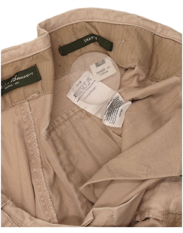 Pantaloni casual Shaw Fit da donna EDDIE BAUER US 10 Large W36 L31 Beige