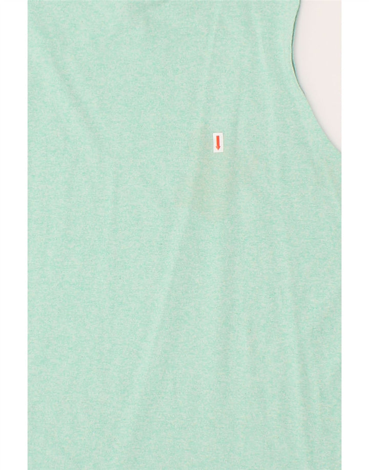 CHAMPION Mens Vest Top Medium Green Flecked Vintage Champion and Second-Hand Champion from Messina Hembry 