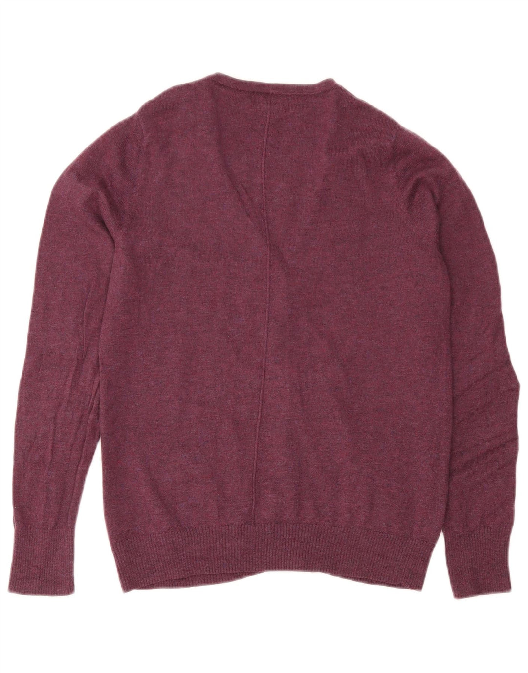 Maglione cardigan da donna Fat Face UK 12 Lana bordeaux medio