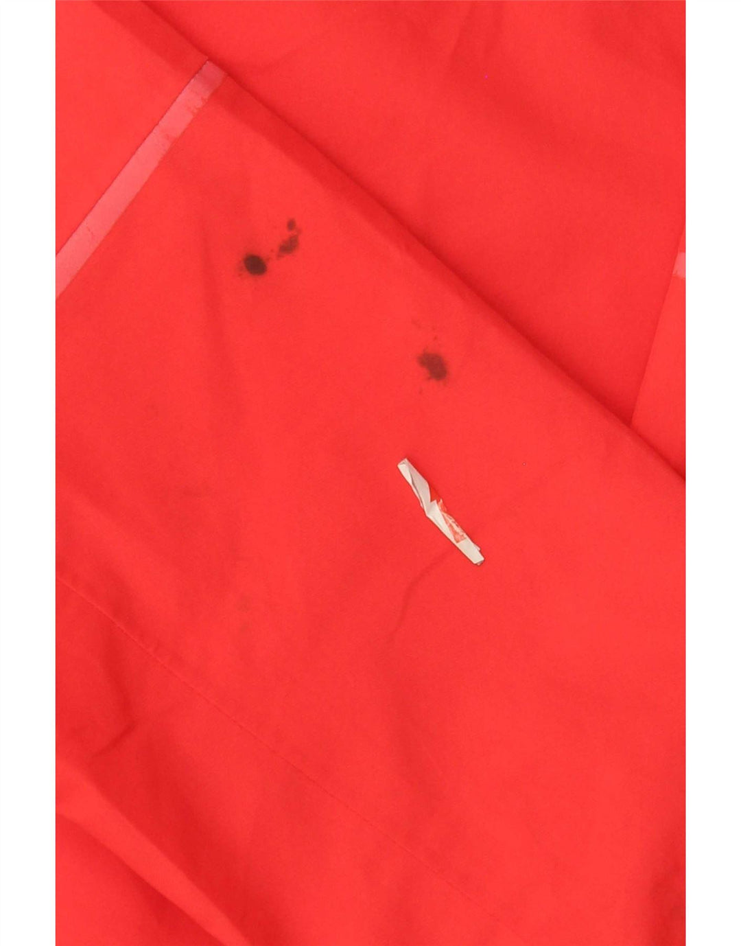 Giacca antipioggia con cappuccio da donna Jack Wolfskin UK 14/16 grande poliestere rosso