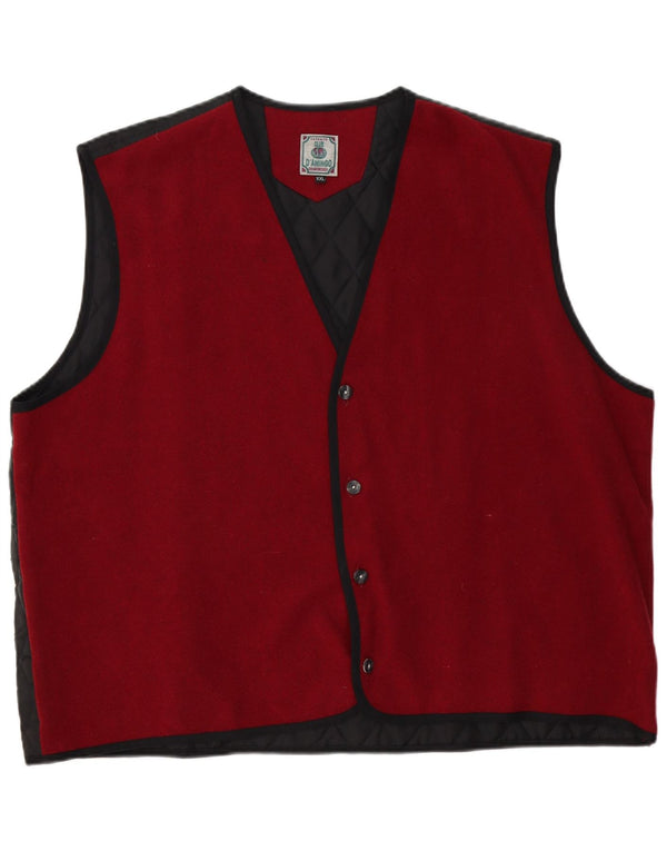 Gilet da uomo Club Damingo UK 44 2XL Rosso color block
