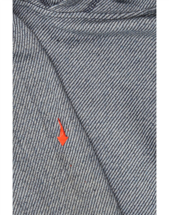 Maglione con cappuccio da uomo Saltrock piccolo poliestere gessato blu