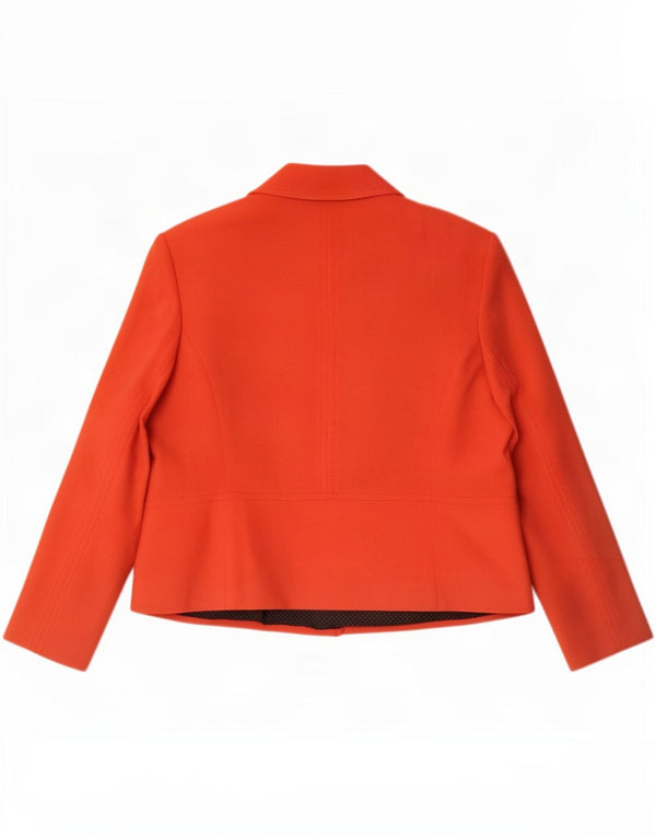 Giacca blazer doppiopetto da donna Marks & Spencer UK 20 2XL Arancione