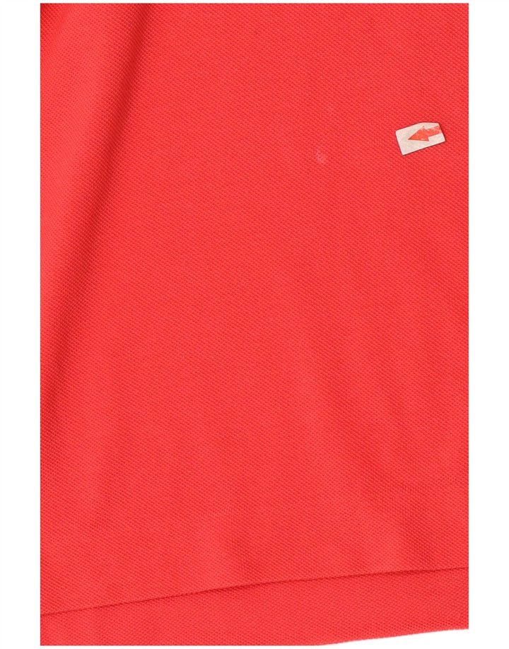 Polo da uomo Lacoste taglia 3 piccola in cotone rosso