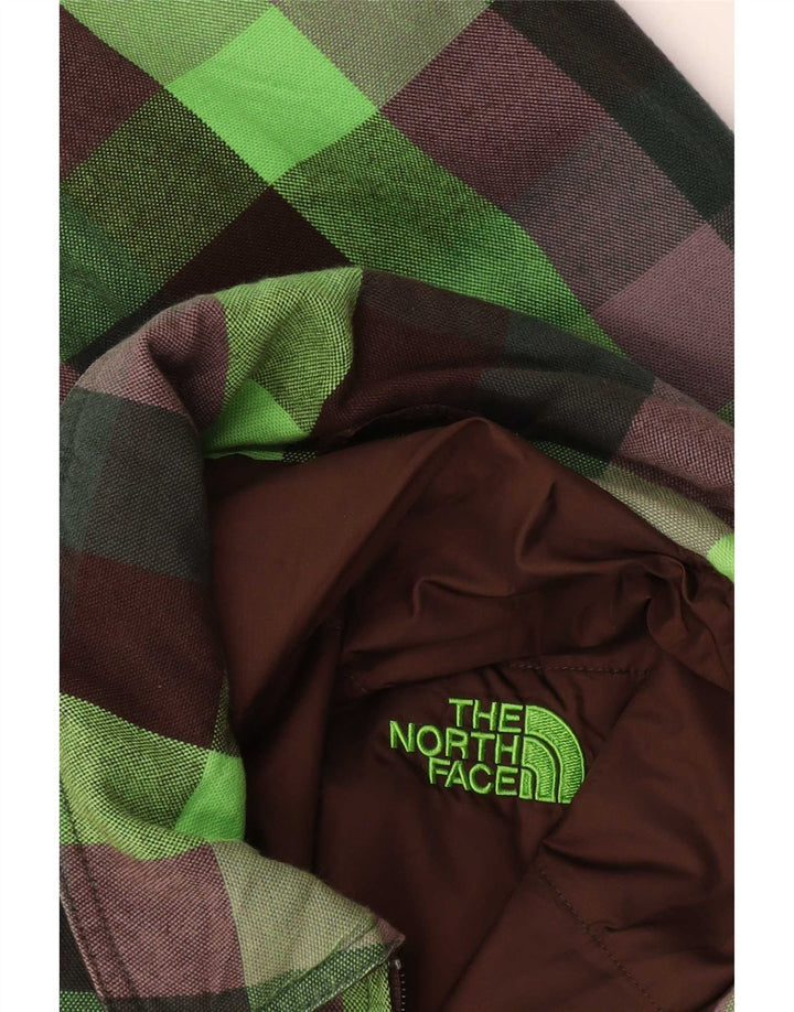 Giubbotto bomber da uomo The North Face UK 38 verde medio a quadri