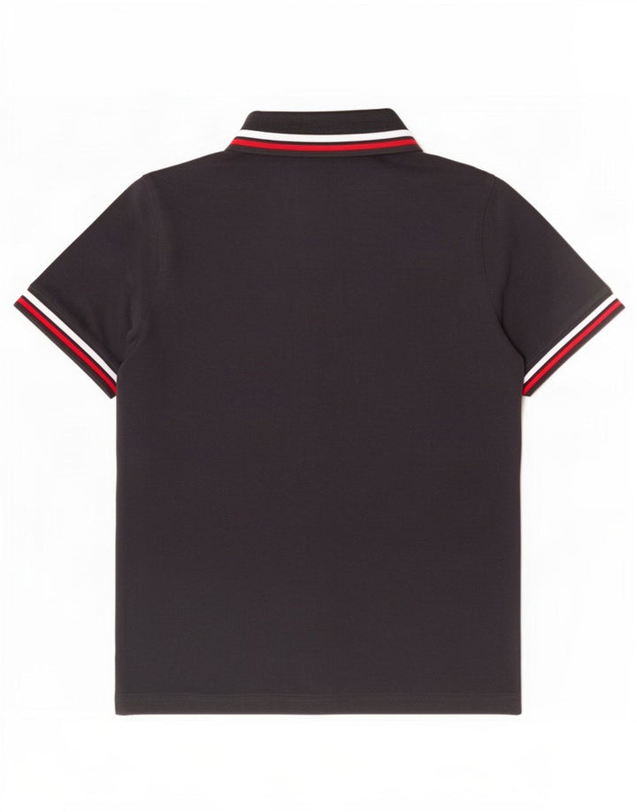 Polo Kappa Uomo Piccola in Cotone Rigato Grigio