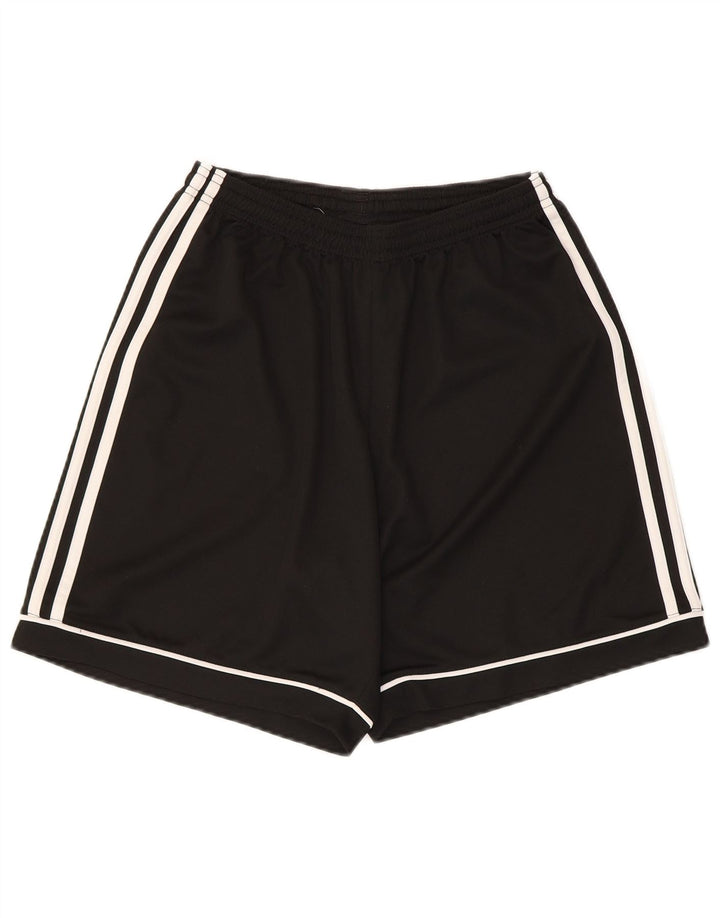 Pantaloncini sportivi Adidas Climalite da uomo medio poliestere nero
