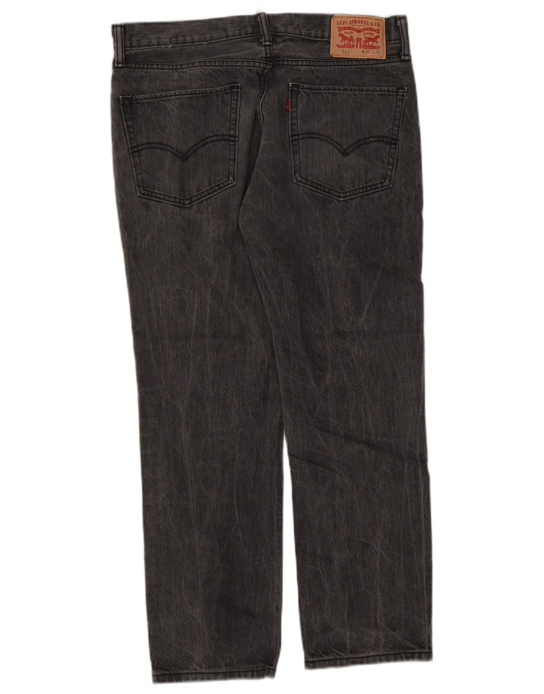 Jeans Levi's Uomo 511 Slim W36 L28 Cotone Grigio