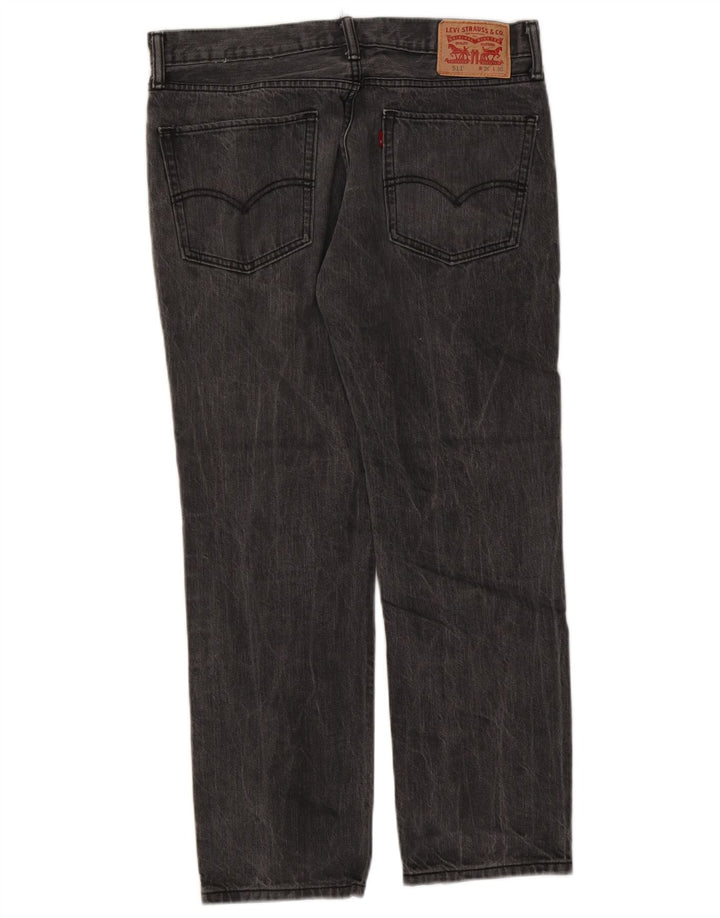 Jeans Levi's Uomo 511 Slim W36 L28 Cotone Grigio