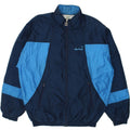 DIADORA Womens Hooded Tracksuit Top Jacket IT 50 Medium Navy Blue Vintage Diadora and Second-Hand Diadora from Messina Hembry 