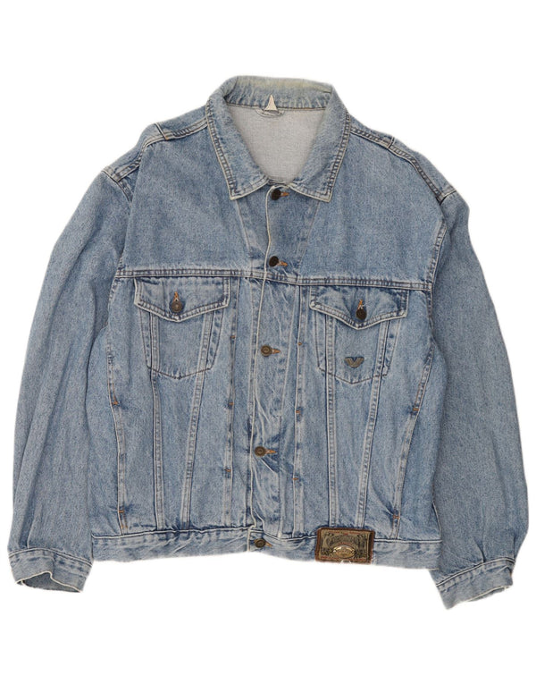 Giacca di jeans da uomo Wampum UK 42 XL Blu
