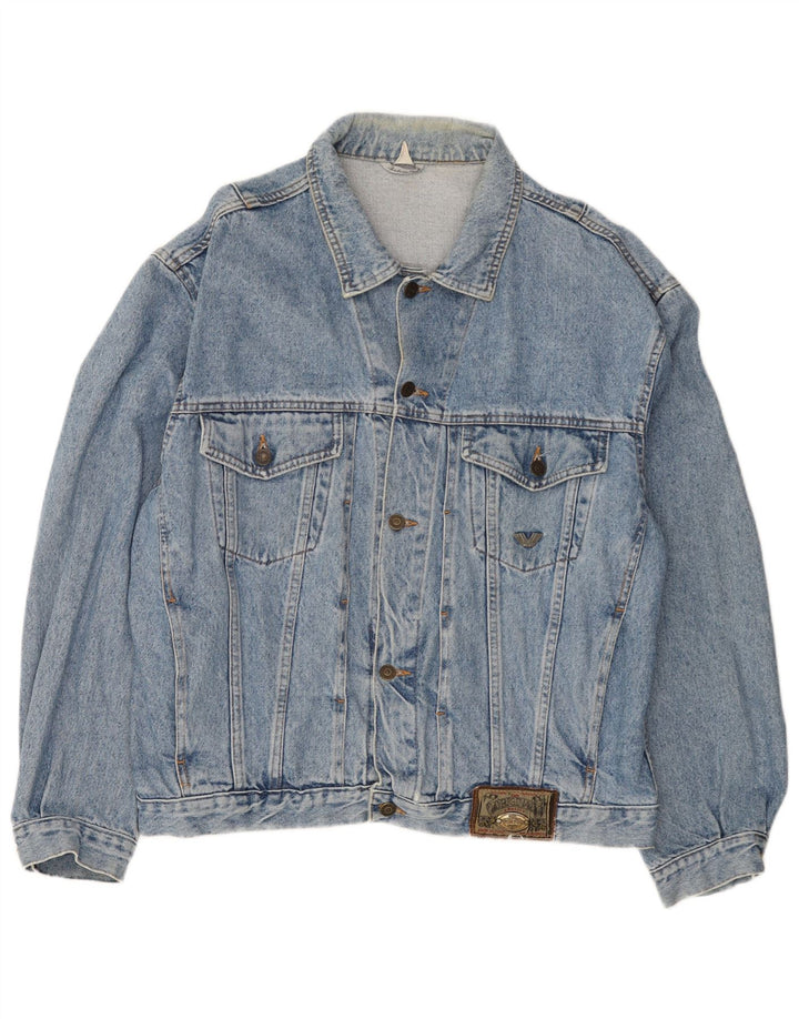 Giacca di jeans da uomo Wampum UK 42 XL Blu