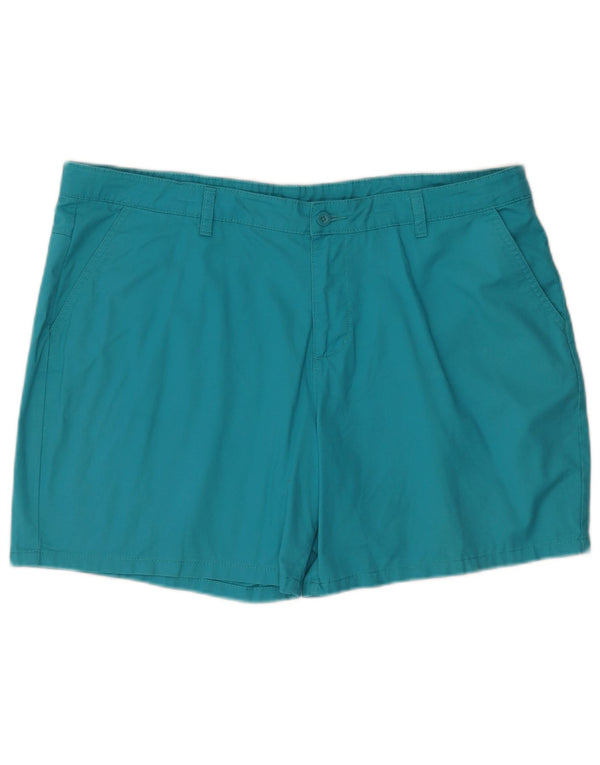 Pantaloncini chino regolari da donna Mountain Warehouse UK 18 XL W38 cotone blu