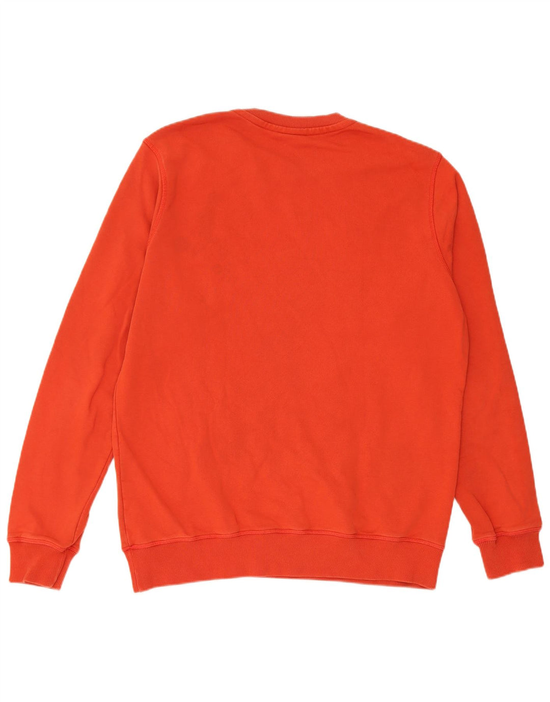 Felpa grafica da uomo North Sails Maglione grande in cotone arancione