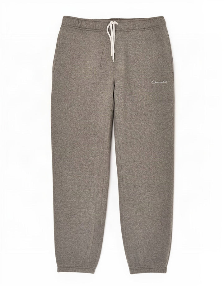 Pantaloni da tuta da uomo Champion Joggers in cotone grigio medio