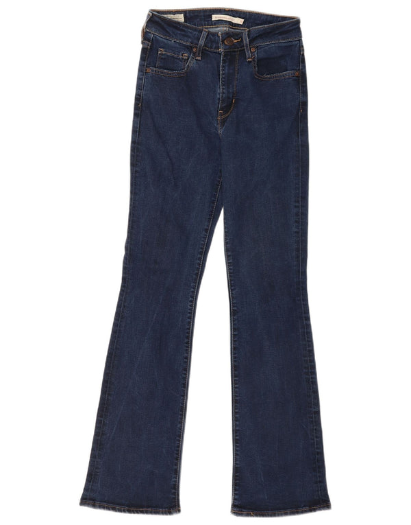 Jeans Levi's da donna 725 a vita alta bootcut W25 L30 Lyocell blu