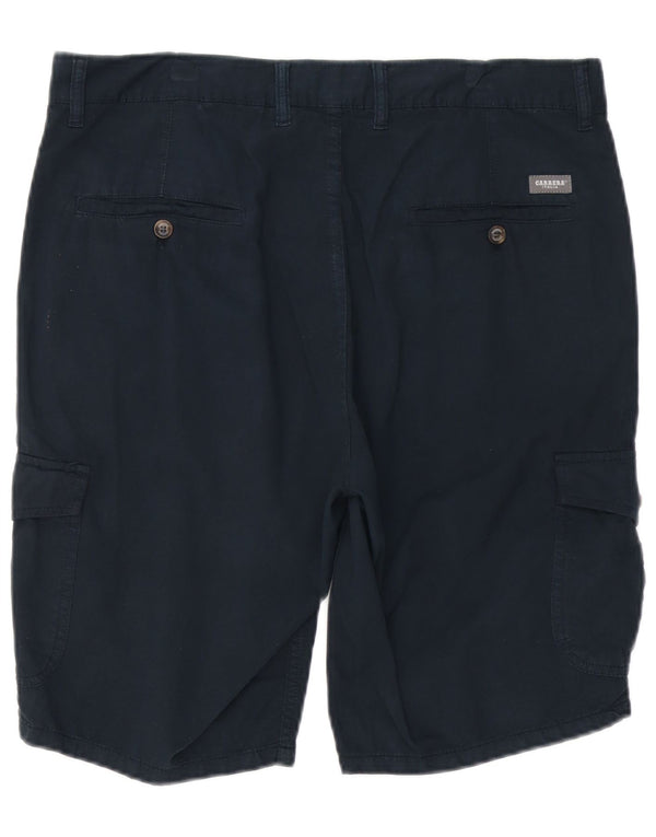 CARRERA Pantaloncini cargo da uomo 618 IT 50 Large W34 Blu Navy Cotone