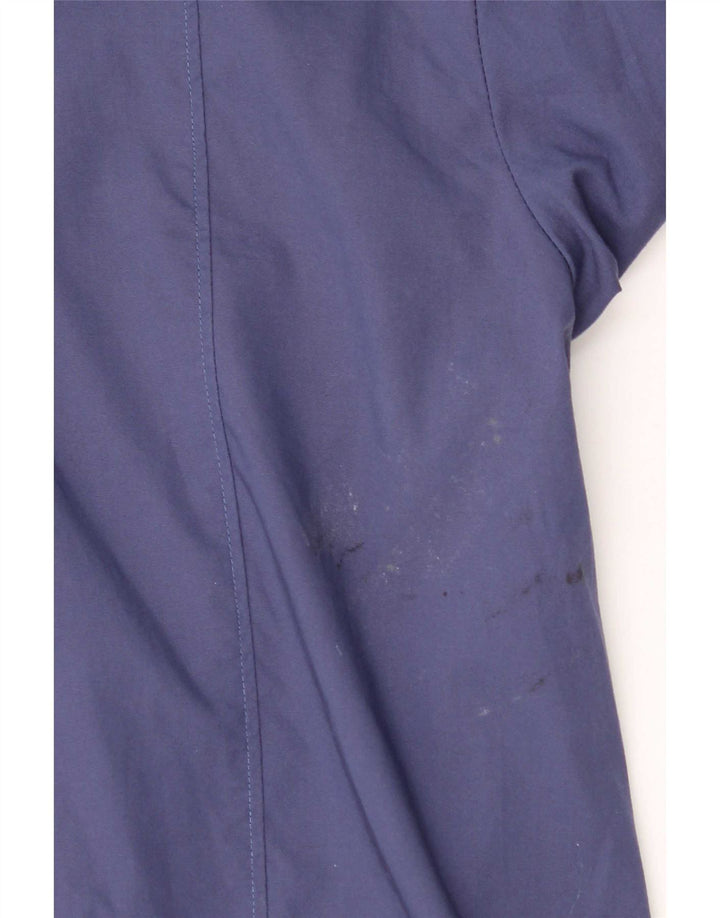 Camicia Zara da uomo slim fit in cotone blu medio