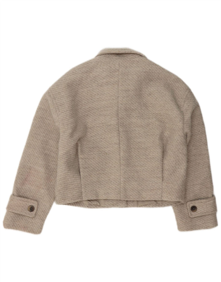 Giubbotto bomber da donna ZARA UK 14 beige medio