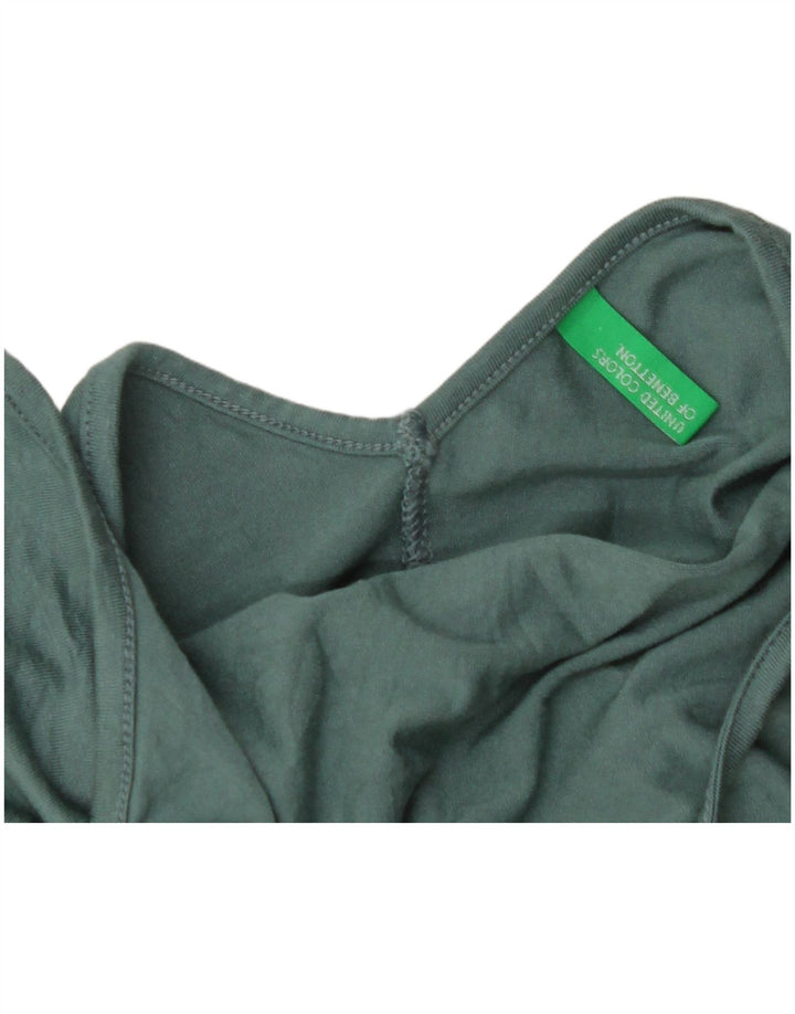 BENETTON Canotta da donna UK 8 piccola verde