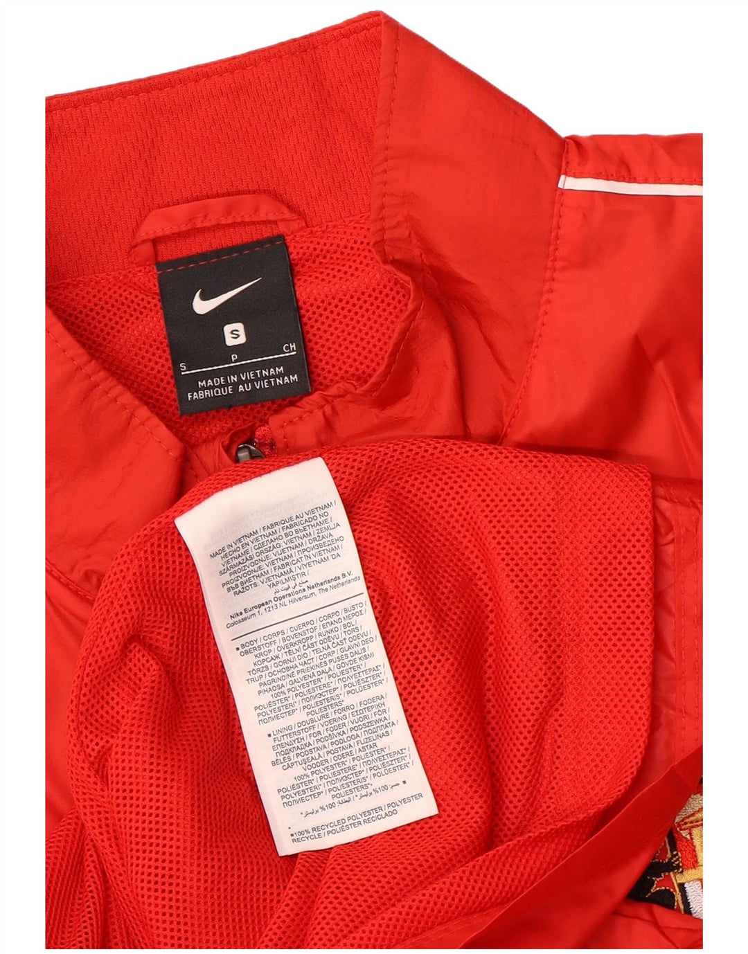 Nike Sunderland A.F.C. Giacca antipioggia con grafica UK 36 Small Poliestere rosso