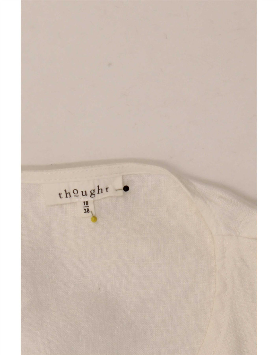 Cardigan da donna Thought Top UK 10 piccolo bianco