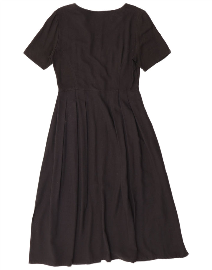 Abito lungo da donna TREND UK 10 piccolo in viscosa nera