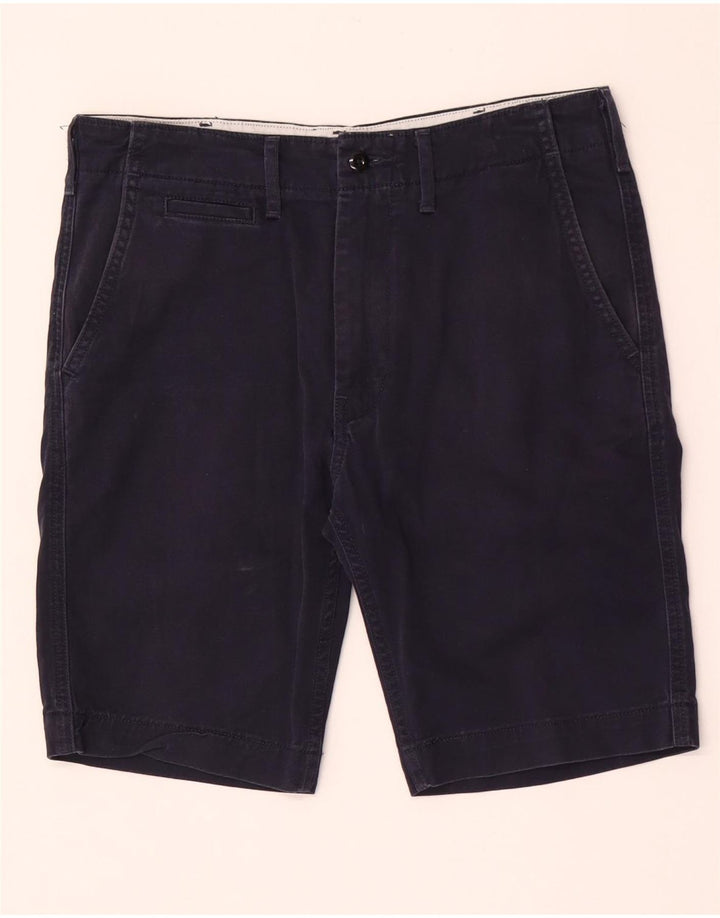 Pantaloncini chino da uomo Levi's W31 cotone blu navy medio