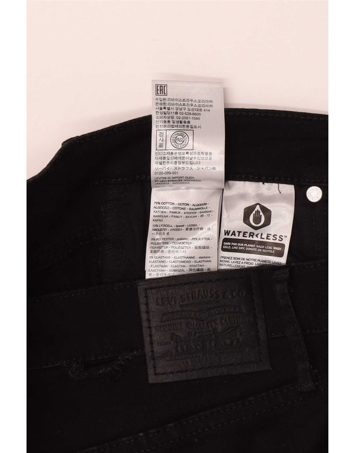 Jeans Jeggings da donna Levi's W32 L32 cotone nero