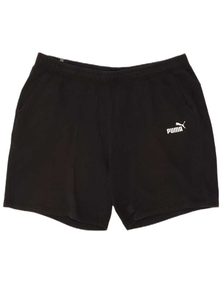 Pantaloncini sportivi da uomo Puma 3XL cotone nero