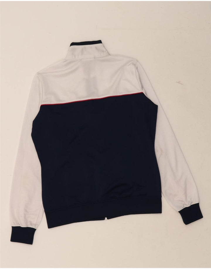 CHAMPION Womens Heritage Fit Tracksuit Top Jacket UK 14 Medium Navy Blue Vintage Champion and Second-Hand Champion from Messina Hembry 