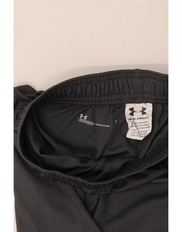 Pantaloncini sportivi grafici da ragazzo Under Armour 6-7 anni in poliestere grigio